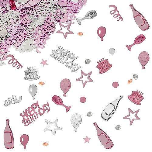OSDUE Happy Birthday Konfetti Geburtstag Deko, Geburtstag Deko, Konfetti Rosegold für Geburtstag, Jubiläum Party Supplies Deko, Tischdeko Geburtstag, Konfetti Streudeko Geburtstag Rosegold OSDUE Happy Birthday Konfetti Geburtstag Deko, Geburtstag Deko, Konfetti Rosegold für Geburtstag, Jubiläum Party Supplies Deko, Tischdeko Geburtstag, Konfetti Streudeko Geburtstag Rosegold von OSDUE