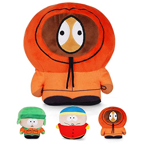 OSDUE South Park Plush, Südpark Plüschpuppe, Kenny Puppe Plüschtiere, Soft Plush Figure für Geburtstagsgeschenk Anime Cartoon Fans Kinder Erwachsene (16cm) von OSDUE