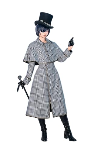 OSIAS Black Butler Ciel Phantomhive Hahnentritt Cosplay Kostüm (L) von OSIAS