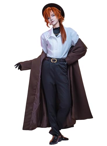 OSIAS Damen Bungo Stray Dogs 10th Nakahara Chuya Cosplay Kostüm (L) von OSIAS