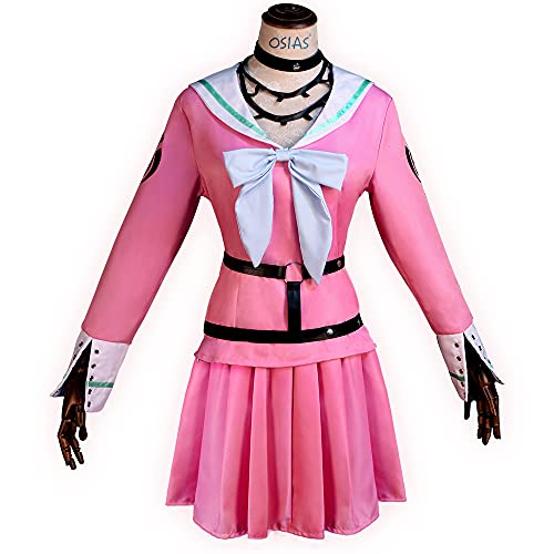 OSIAS Miu Iruma Outfit Anime Cosplay Kostüm Japanischer Campus Stil (S) von OSIAS