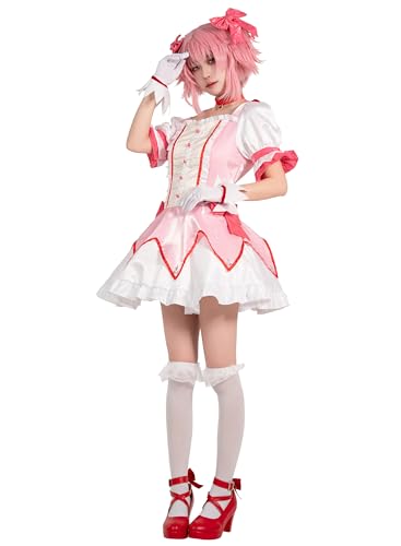 OSIAS Puella Magi Madoka Magica Kaname Madoka Cosplay Kostüm(L) von OSIAS