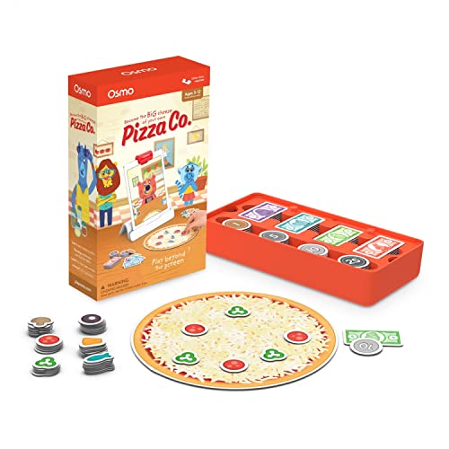 Osmo - Pizza Co. + Osmo - Coding Family Bundle Communication Skills & Math - Learning Game - 3 Educational Learning Games, Coding Jam, Coding Awbie, Coding Duo von OSMO