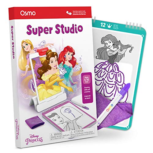 Osmo - Super Studio Disney Princess - Ages 5-11 - Learn to Draw - For iPad or Fire Tablet (Osmo Base Required) von OSMO