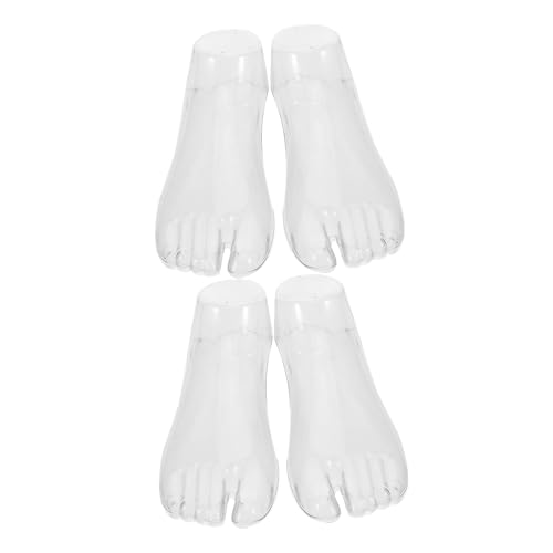 OSOLADY Socken-präsentationsständer 2er-pack Fuß-mannequin-schuhfüller-einsätze für Schuhe von OSOLADY