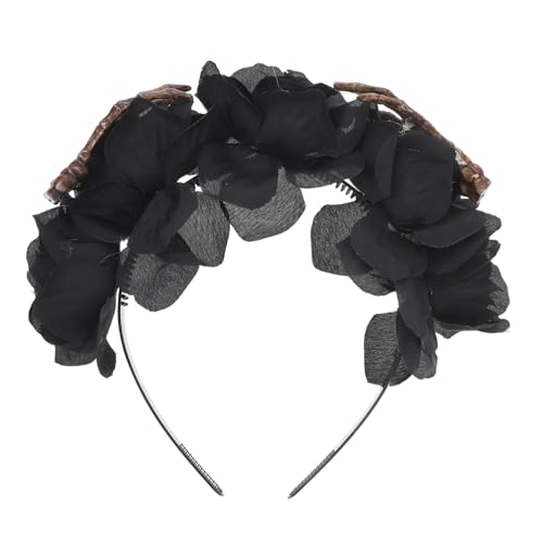 OSOLADY Halloween Haar Accessoires Bandanas Für Den Kopf Frauen Wraps Für Party Stirnband Krähe Halloween Dekoration Outdoor Halloween Hand Requisite Goth Kleidung Neuartiges von OSOLADY