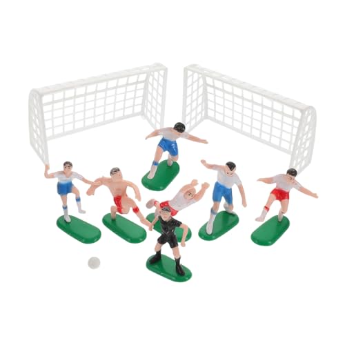 OSOLADY Teiliges Fußballspieler Figuren Kunststoff Detaillierte Miniatur fußballplatz Dekoration Natürliche Weiße Spielfiguren für Fußball Geburtstagsfeiern und Sport mottopartys OSOLADY Teiliges Fußballspieler Figuren Kunststoff Detaillierte Miniatur fußballplatz Dekoration Natürliche Weiße Spielfiguren für Fußball Geburtstagsfeiern und Sport mottopartys von OSOLADY