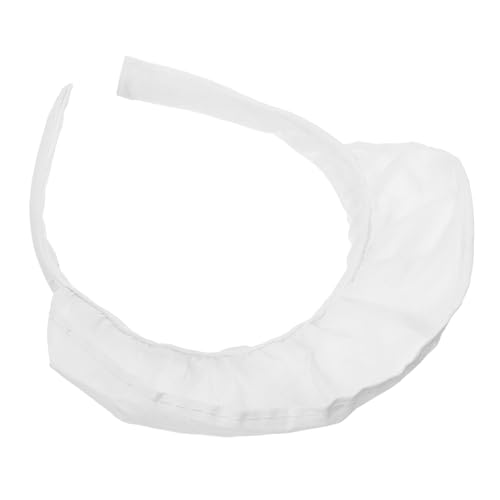 OSOLADY -Tiara fastnacht haarreif damen haarbänder Cosplay Haarband Maid Cosplay Haarreifen - Frauen Party-Kopfschmuck Cosplay-Stirnband Plastik Weiß von OSOLADY