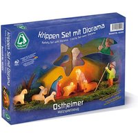 OSTHEIMER 60205 Krippen Set mit Diorama 11-tlg. von OSTHEIMER