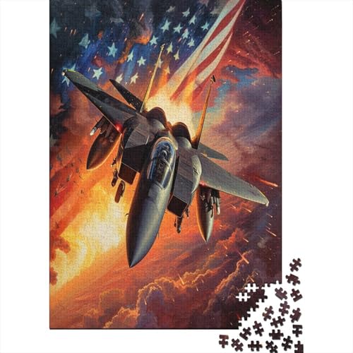 Kämpfer Luftfahrzeuge Puzzlespiel 1000 Teile Erwachsene -Puzzle 1000 Stück Spiel Puzzles Für Erwachsene Kinder Puzzle Erwachsenen Puzzlespiel Puzzel 1000pcs (75x50cm) von OTANIRPLE