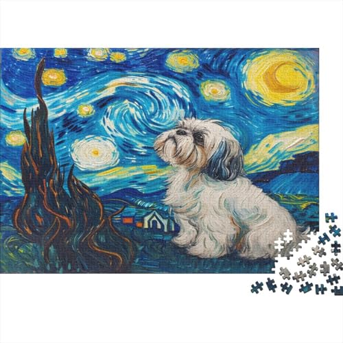 Shih Tzu. Puzzle 1000 Teile Puzzle Für Erwachsene Und Kinder Ab 14 Jahren Puzzel 1000pcs (75x50cm) von OTANIRPLE