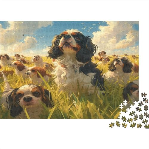 Springer Spaniel Puzzlespiel 1000 Teile Puzzle Für Erwachsene Und Kinder Ab 14 Jahren, Puzzle Erwachsenen Puzzlespi Puzzel 1000pcs (75x50cm) von OTANIRPLE