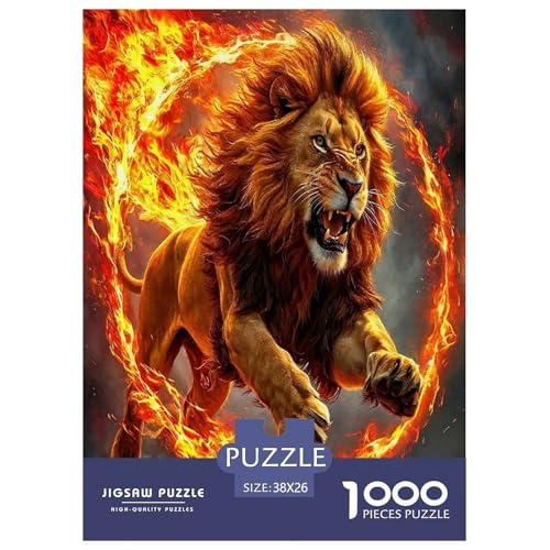 Löwen Puzzle König des Waldes 1000 Teiles Klassische Puzzlespiele Für Erwachsene Teens Kinder 1000 Teile Geschenke Für Frauen,Geschenke Für Männer Geschenke Für Frauen,Geschenke Für Männer 38x26cm/10 Löwen Puzzle König des Waldes 1000 Teiles Klassische Puzzlespiele Für Erwachsene Teens Kinder 1000 Teile Geschenke Für Frauen,Geschenke Für Männer Geschenke Für Frauen,Geschenke Für Männer 38x26cm/10 von OTBSDNKZZ