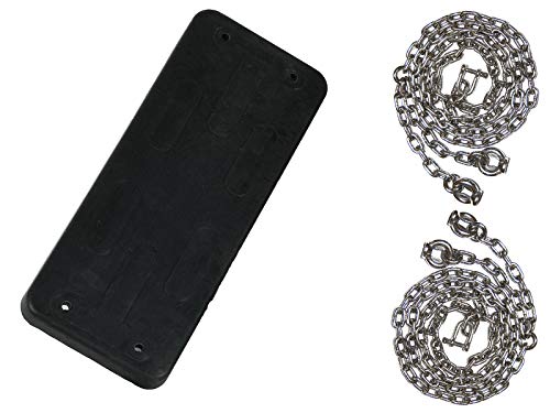 OTITU JUST Fun Schaukelsitz aus Gumi mit Edelstahl Kettensatz 5 mm - 1,8 m, öffentlich – Schwarz OTITU JUST Fun Schaukelsitz aus Gumi mit Edelstahl Kettensatz 5 mm - 1,8 m, öffentlich – Schwarz von OTITU
