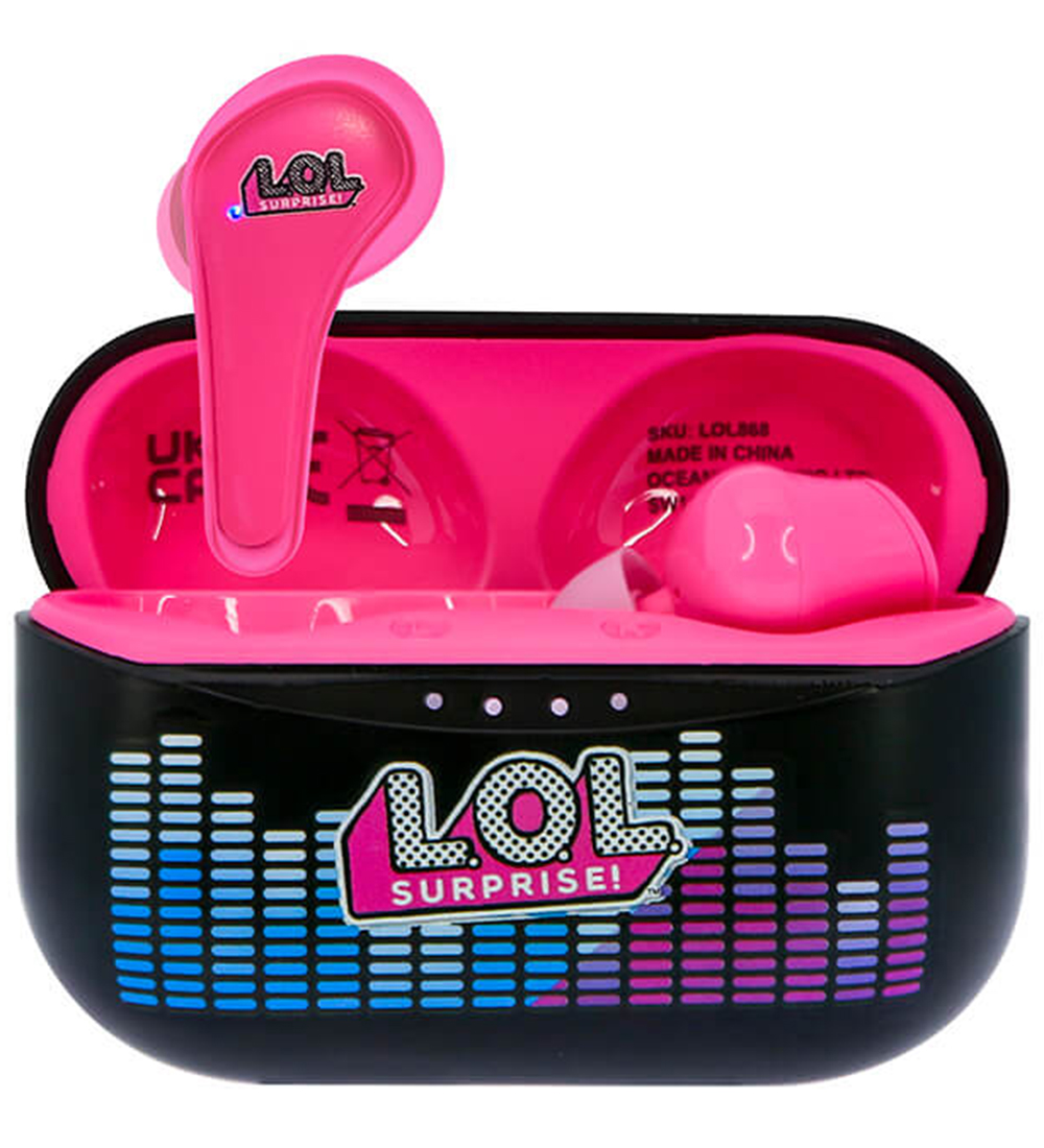 OTL Kopfhörer - LOL - TWS - In-Ear - Schwarz/Pink - OTL - One Size - Kopfhörer OTL Kopfhörer - LOL - TWS - In-Ear - Schwarz/Pink - OTL - One Size - Kopfhörer von OTL
