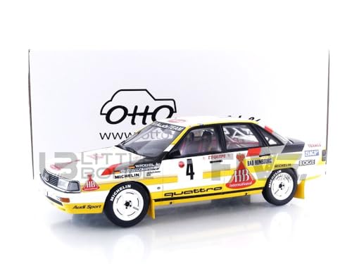 OTTO MOBILE 1/18 OT439 Audi 200 Quattro - Rallye Monte Carlo 1987 Diecast Modellcar von Otto Mobile