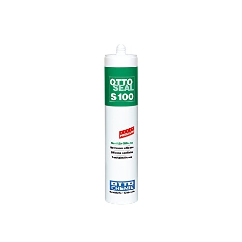 OTTOSEAL S100, Premium- Sanitär- Silicon, 300ml C1010 graurot von OTTOSEAL