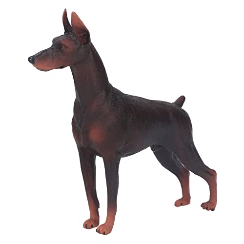 Hund Figur Realistische Simulation Miniatur Kunststoff Tier Hund Statue Modell Pädagogische Requisiten Spielzeug von OUCRIY