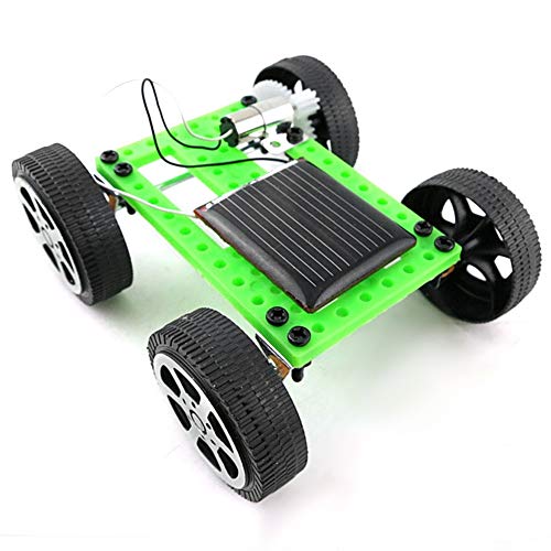 Modell Solarbetriebener Autobausatz 14×9×3 Sun Power Solarautomodell DIY Wissenschaftliches Montagespielzeug Lernspielzeug von OUCRIY