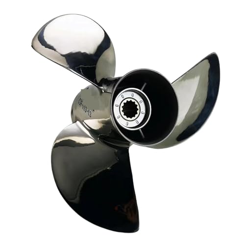 ßenbordpropeller s Aluminium in OEM-Qualität, geeignet for 35–60 PS Ersetzen Sie Ihre Stütze(10 1/4X16) von OUHFCASN