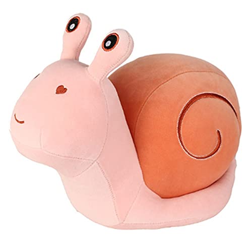 OUKEYI 14,9 Zoll Süße Cartoon Schnecke Puppe Plüschtier Kinder Geburtstagsgeschenk Big Snail Kissen Puppe (Rosa von OUKEYI