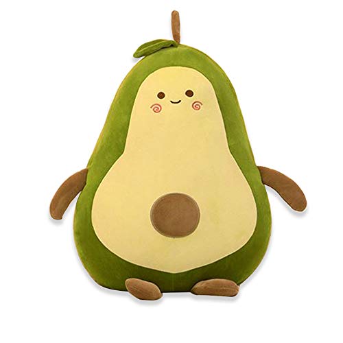 OUKEYI 38,1 cm kuscheliges, gefülltes Avocado-Obst-Plüschtier, weiches Plüsch-Spielzeug, Geschenke für Kinder, Mädchen, Jungen und Freunde. Bestes Geschenk für Kinder, Weihnachten von OUKEYI