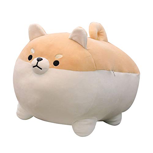 OUKEYI Plüschtier Shiba Inu Plüsch-Hundespielzeug Anime Corgi Kawaii Plüsch weiches Kissen, Plüschtier Shiba Inu Plüsch Spielzeug Kissen Puppe Hund, (40,6 cm) von OUKEYI