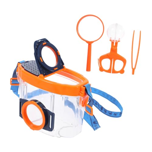 OUNONA 1 Set Beobachtungsbox Outdoor Wissenschaftskit Explorer Spider Catcher Beobachtungskit Eingelassenes Beobachtungswerkzeug Für Beobachtungskäfig Kit Abs Orange von OUNONA