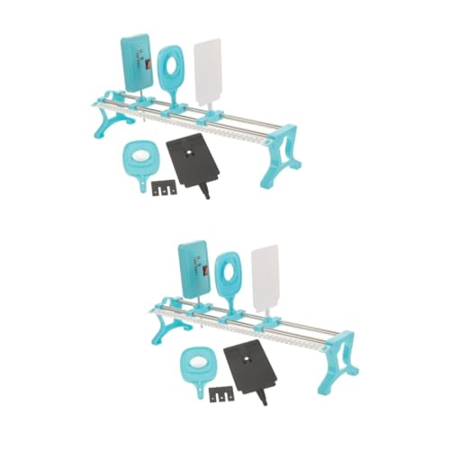 OUNONA 2 Sets Optische Experimentierausrüstung Wissenschaftslehrmittel Physik Optische Experimentierausrüstung Optische Instrumentenwerkzeuge Optische Experimentierwerkzeuge Optik von OUNONA