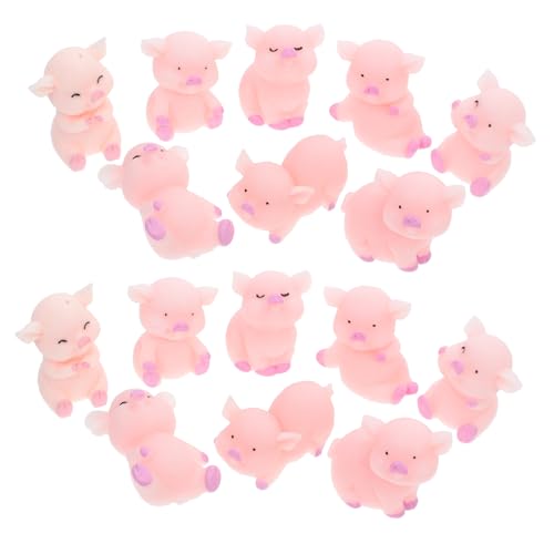 OUNONA Stück Kuscheltiere für Mädchen kleines Schweinchen Kind kleine Schweineschmuck Mini-Schwein-Dekoration Gorilla - Miniaturfiguren zum Verstecken Harz Rosa OUNONA Stück Kuscheltiere für Mädchen kleines Schweinchen Kind kleine Schweineschmuck Mini-Schwein-Dekoration Gorilla - Miniaturfiguren zum Verstecken Harz Rosa von OUNONA