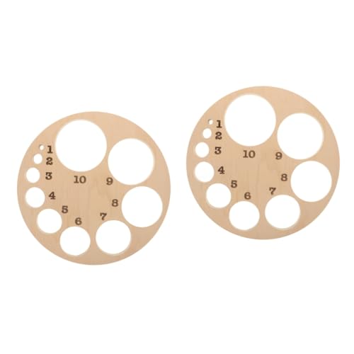 OUNONA 2St Diagramm des Gebärmutterhalses Holzmodell Trainierender Rad zur Positionierung der Halswirbelsäule Klassen Trainingsbälle Planke Körper Becken- Hebammen- J hölzern Beige von OUNONA