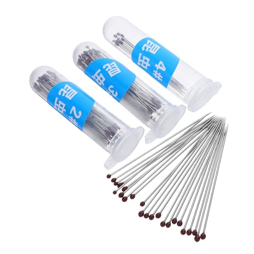 OUNONA 300 Stück Edelstahl Insektenpräpariernadeln mit Rutschfestem Kopf für Präzise Fixierung von Schmetterlings Insektenproben für Biologieunterricht Entomologie und Wissenschaftliche OUNONA 300 Stück Edelstahl Insektenpräpariernadeln mit Rutschfestem Kopf für Präzise Fixierung von Schmetterlings Insektenproben für Biologieunterricht Entomologie und Wissenschaftliche von OUNONA