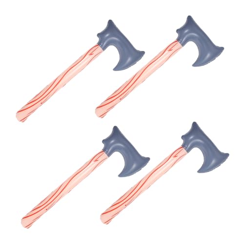 OUNONA 4 Stück Teiliges Aufblasbares Wildmann-axt- Leichte Pvc-partydekoration Realistische Requisite für Cosplay Karneval Outdoor-feiern und Wasserspaß OUNONA 4 Stück Teiliges Aufblasbares Wildmann-axt- Leichte Pvc-partydekoration Realistische Requisite für Cosplay Karneval Outdoor-feiern und Wasserspaß von OUNONA