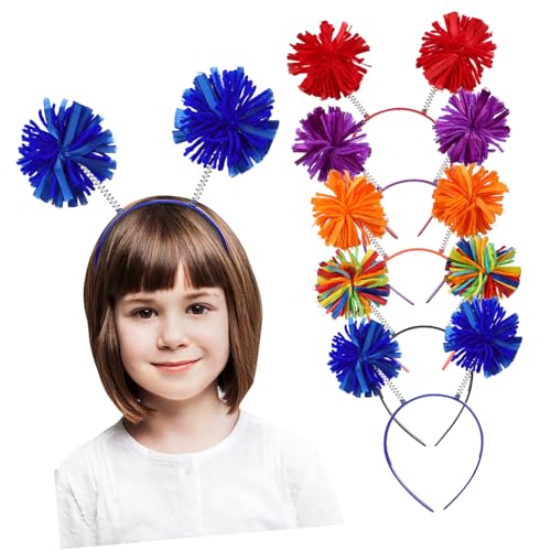 OUNONA 5 Stück Teiliges Pom Pom Stirnband Bunte Federleichte Haarbänder mit Federdesign für Erwachsene und Vielseitig Einsetzbar für Karneval Party und Alltag Bequem und Dekorativ OUNONA 5 Stück Teiliges Pom Pom Stirnband Bunte Federleichte Haarbänder mit Federdesign für Erwachsene und Vielseitig Einsetzbar für Karneval Party und Alltag Bequem und Dekorativ von OUNONA