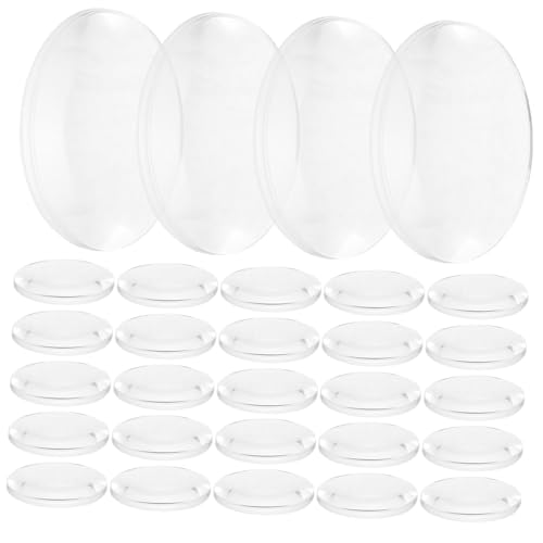 OUNONA 60 Stück Teiliges Transparente Bikonvexe Linsen aus Acryl Langlebige Konvexe Optik für Physikunterricht Lichtbrechung DIY projekte und Experimentelle Anwendungen OUNONA 60 Stück Teiliges Transparente Bikonvexe Linsen aus Acryl Langlebige Konvexe Optik für Physikunterricht Lichtbrechung DIY projekte und Experimentelle Anwendungen von OUNONA