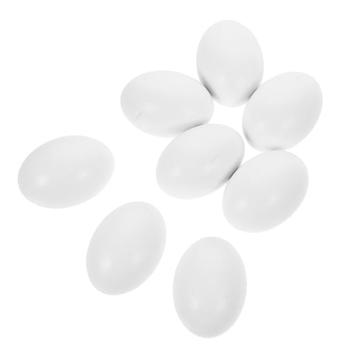 OUNONA 8stücke Künstliche Holzeier Simulierte Eier DIY Bastel Zubehör Kleine Eier Für Heimdekorationen Osterverzierung Bastelmaterial Szenendekoration OUNONA 8stücke Künstliche Holzeier Simulierte Eier DIY Bastel Zubehör Kleine Eier Für Heimdekorationen Osterverzierung Bastelmaterial Szenendekoration von OUNONA