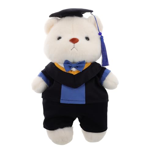 OUNONA Abschlusssaison Bärenpuppe Abschluss Bär Blume Abschluss Stofftier Abschluss Plüschtier Abschlussbär Bär der Abschlusssaison Graduierung mini Plüschtier PP Baumwolle Blau OUNONA Abschlusssaison Bärenpuppe Abschluss Bär Blume Abschluss Stofftier Abschluss Plüschtier Abschlussbär Bär der Abschlusssaison Graduierung mini Plüschtier PP Baumwolle Blau von OUNONA