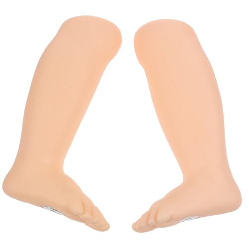 OUNONA Kinderfüße Babyfußform Socken Kinderschuhe Kunst Schaufensterpuppe Figur Schaufensterpuppe Fuß Display Füße Modell Fuß Schaufensterpuppe Für Fußkettchen Schuhe Modell Kinderschuhe von OUNONA