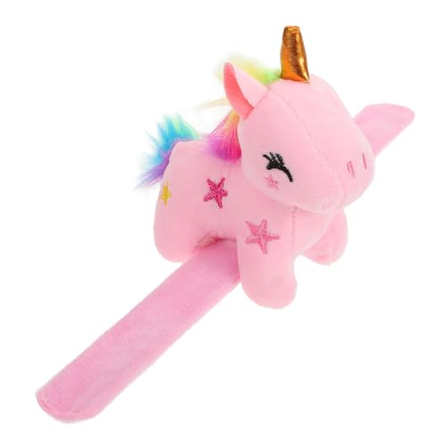 OUNONA Kuscheltier Slap Armband Plüsch Einhorn Armband Weiches Handgelenkband für Perfektes Partygeschenk und Gastgeschenk Farbenfrohes Einhorn Design OUNONA Kuscheltier Slap Armband Plüsch Einhorn Armband Weiches Handgelenkband für Perfektes Partygeschenk und Gastgeschenk Farbenfrohes Einhorn Design von OUNONA