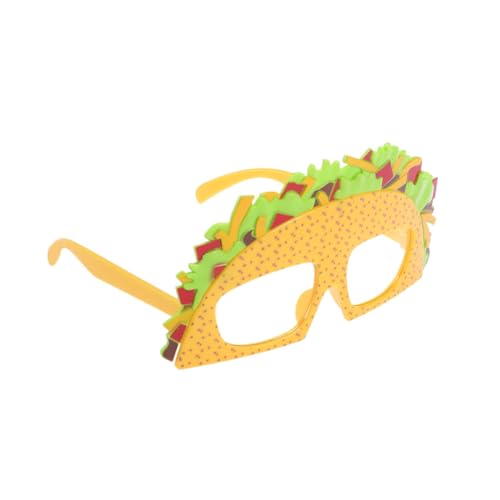 OUNONA Lustige Mexikanische Taco Partybrille Sandwich Sonnenbrille Spaßige Foto Requisiten für Erwachsene und Feier Zubehör OUNONA Lustige Mexikanische Taco Partybrille Sandwich Sonnenbrille Spaßige Foto Requisiten für Erwachsene und Feier Zubehör von OUNONA