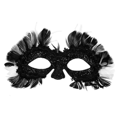 OUNONA Masquerade Maske Damen Cosplay Party Karneval Verstellbar Leicht Tragbar Dekorativ Für Halloween Maskenball Kostümfest OUNONA Masquerade Maske Damen Cosplay Party Karneval Verstellbar Leicht Tragbar Dekorativ Für Halloween Maskenball Kostümfest von OUNONA