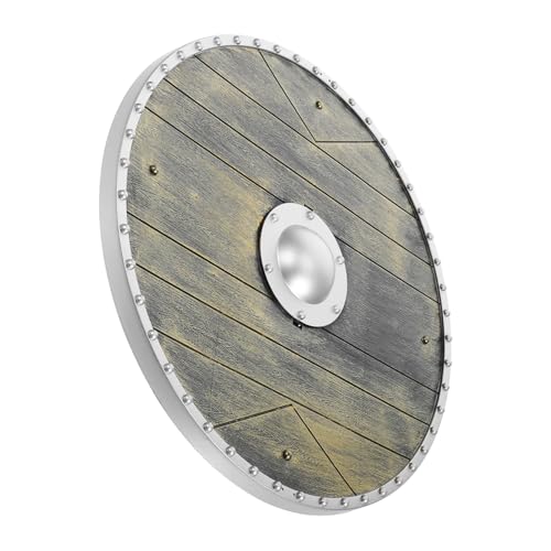 OUNONA Plastikschild Römisches Design Authentisches Kostümzubehör für Erwachsene Vielseitiges Wikinger Schild Requisit für Bühne Halloween Cosplay Party Dekoration OUNONA Plastikschild Römisches Design Authentisches Kostümzubehör für Erwachsene Vielseitiges Wikinger Schild Requisit für Bühne Halloween Cosplay Party Dekoration von OUNONA