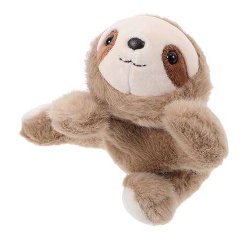 OUNONA Plüschfußpuppe Plüschtier Faultier-Ornament Faultier Stofftier Faultier Stoffpuppe Faultier-Plüsch- entzückende Tierpuppe Faultier- PP Baumwolle Hellbraun OUNONA Plüschfußpuppe Plüschtier Faultier-Ornament Faultier Stofftier Faultier Stoffpuppe Faultier-Plüsch- entzückende Tierpuppe Faultier- PP Baumwolle Hellbraun von OUNONA