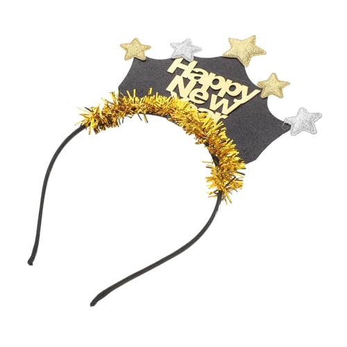 OUNONA Silvester Haarreif Stern Krone Haarband Leicht Langlebig Year Party Kopfschmuck für Festliche Feier OUNONA Silvester Haarreif Stern Krone Haarband Leicht Langlebig Year Party Kopfschmuck für Festliche Feier von OUNONA
