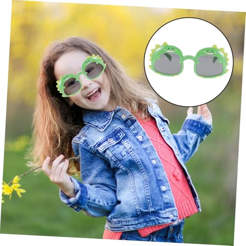 OUNONA Sonnenbrille Dinosaurier Design UV schutz Cartoon Sonnenbrille Kreative Sichere Kunststoffbrille für Jungen und Mädchen Kindergeburtstag Sommerparty OUNONA Sonnenbrille Dinosaurier Design UV schutz Cartoon Sonnenbrille Kreative Sichere Kunststoffbrille für Jungen und Mädchen Kindergeburtstag Sommerparty von OUNONA