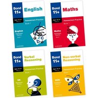 Bond 11+: Bond 11+ English, Maths, Non-verbal Reasoning, Verbal Reasoning Assessment Practice: 10-11+ Years Bundle von Oxford University Press