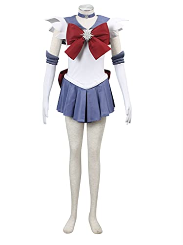 Ourcosplay Damen Matrosen Saturn Tomoe Hotaru Cosplay Kostüm 6-teiliges Set (Frauen XXXL) von OURCOSPLAY