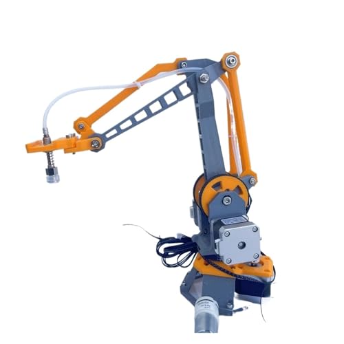 OURNXI 3D-Roboterarm-Kit, unmontierter mechanischer Arm mit Schrittmotoren, Luftpumpe und Riemenscheibe for Heimwerker, Nicht im Lieferumfang enthaltenes Steuerungssystem von OURNXI