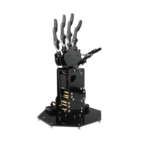 OURNXI Handfläche, mechanischer Arm, fünf Finger, bionische Roboterhand mit Steuerungssystem for Robotik-Lehrtraining, zusammengebaut von OURNXI