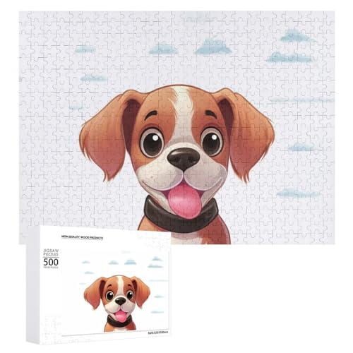 Bilderpuzzles für Erwachsene, Holzpuzzles, niedlicher Hund, personalisiertes Puzzle, Fotopuzzle, Hochzeitspuzzle, Familientreffen, Puzzles für Freunde, Geburtstag, Hochzeitsgeschenk von OURTEV